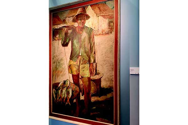 Lukisan karya Henk Ngantung.