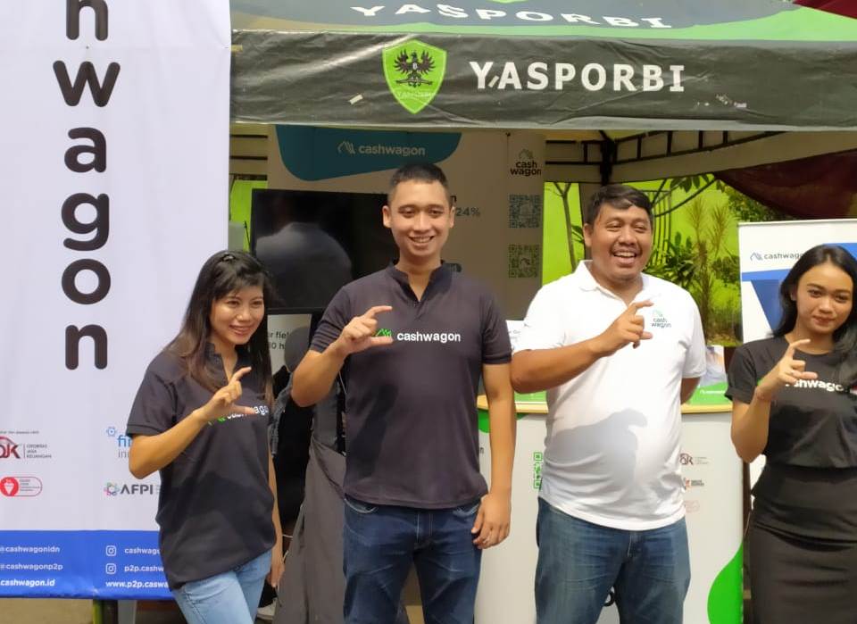 acara Open House Sekolah Yasporbi di Pasar Minggu, Jakarta, Sabtu (2/11). 