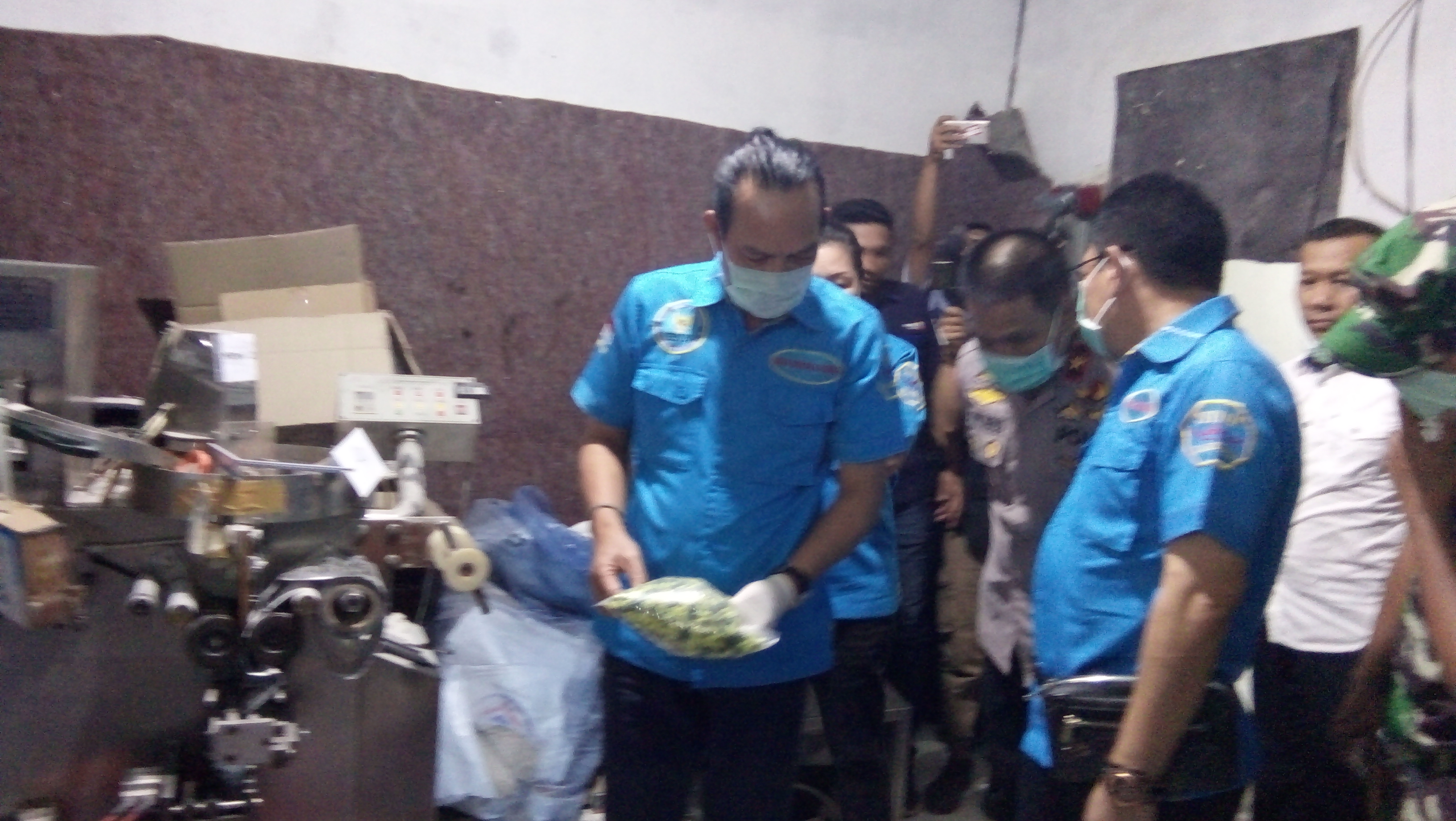 BNN bongkar pabrik narkoba di Tasikmalaya