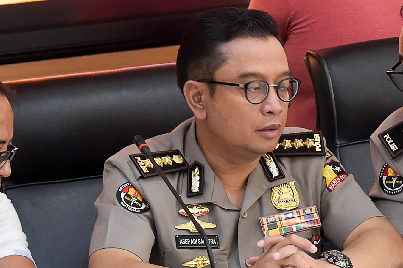 Kepala Bagian Penerangan Umum Divisi Humas Mabes Polri Kombes Asep Adi Saputra.