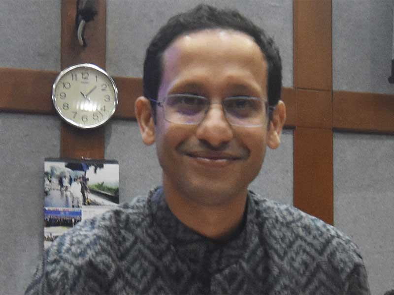 Menteri Pendidikan dan Kebudayaan Nadiem Makarim.