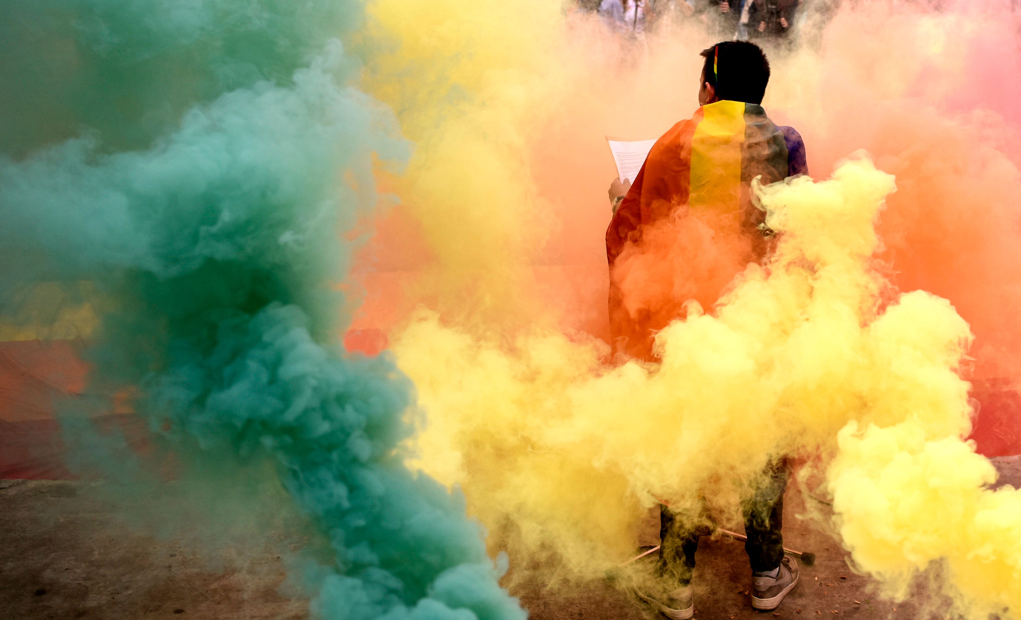 Ilustrasi simbol LGBT