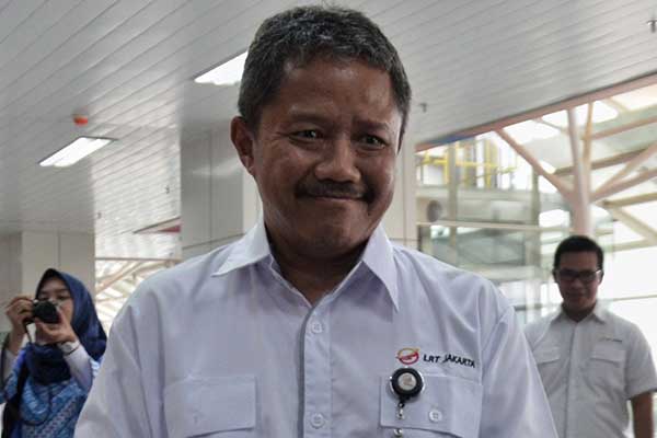 Direktur Utama PT LRT Jakarta Wijanarko.