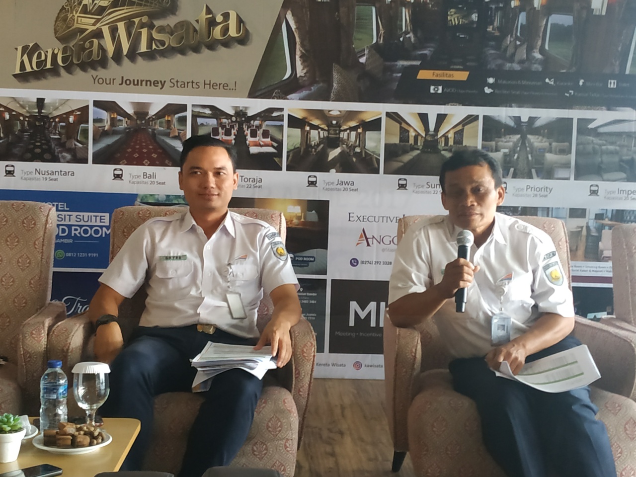  Manajer Humas PT KAI (Persero) Daop 6 Yogyakarta, Eko Budiyanto menjelaskan terjadi perubahan jadwal pemberangkatan kereta api