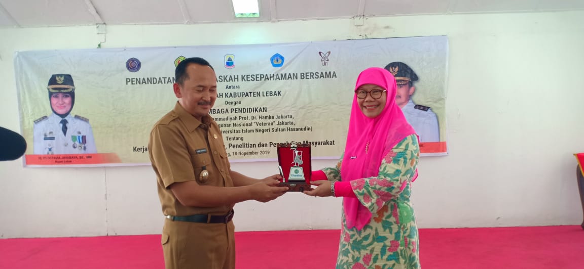 Kerja sama Uhamka dengan Pemkab Lebak