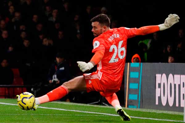 Penjaga gawang Watford Ben Foster 