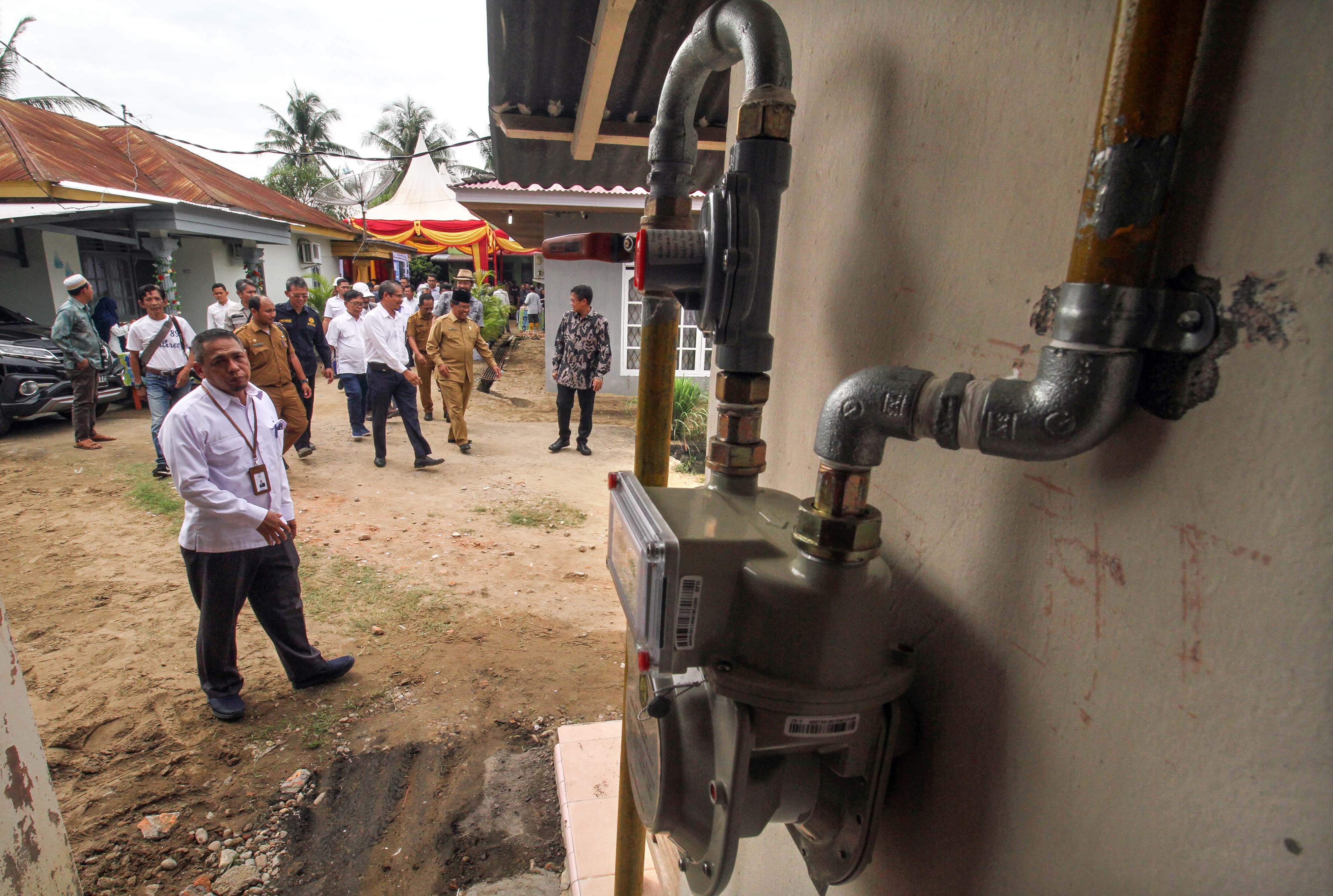 PT Perusahaan Gas Negara Tbk (PGN) menambah sebanyak 4.557 jargas untuk rumah tangga di Aceh