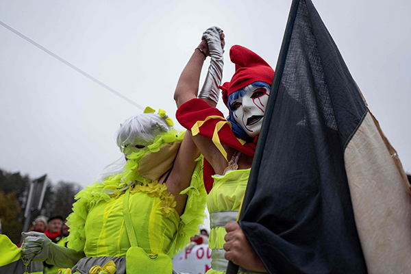 Unjuk Rasa di Prancis