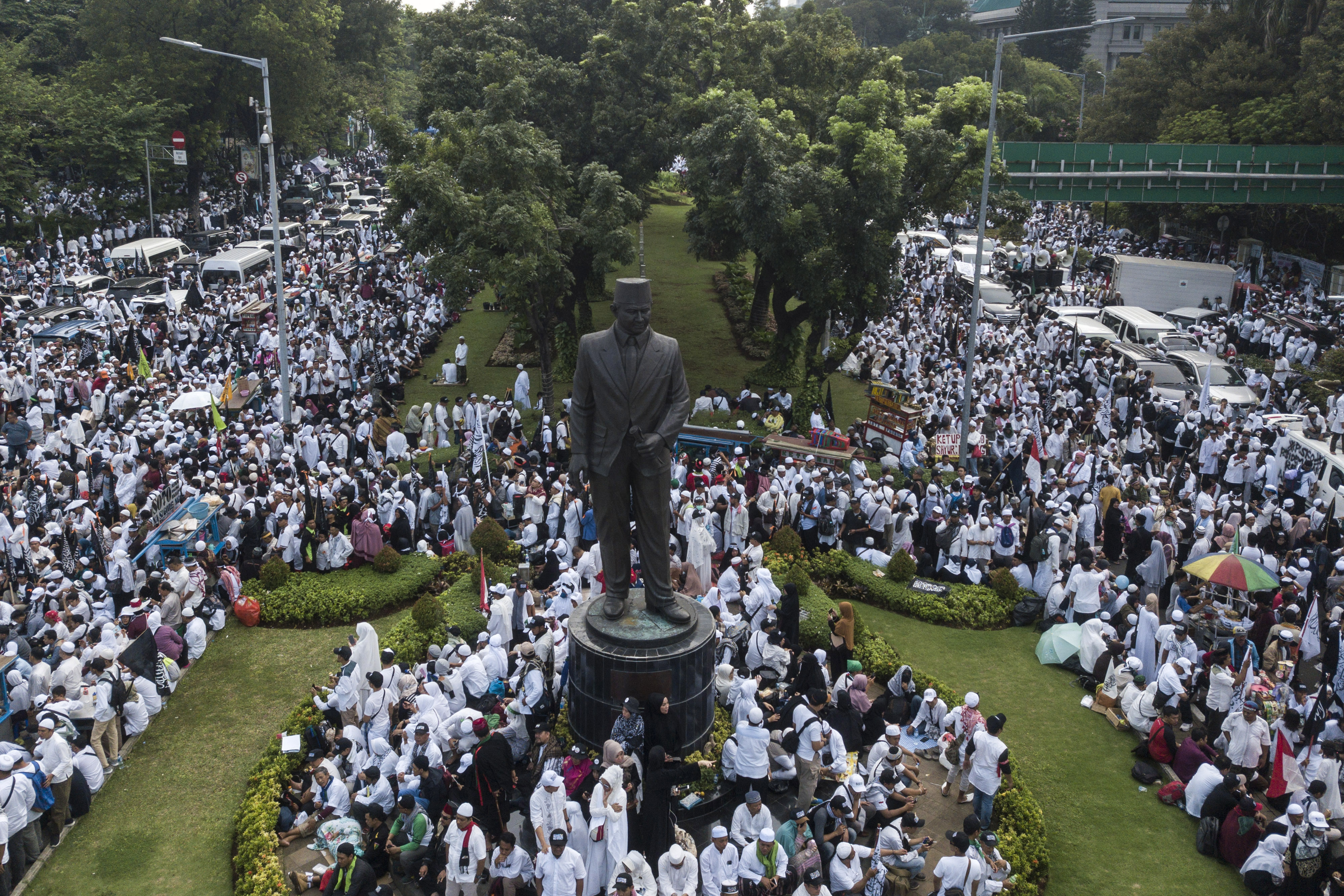 Momen Reuni 212 pada 2018 silam