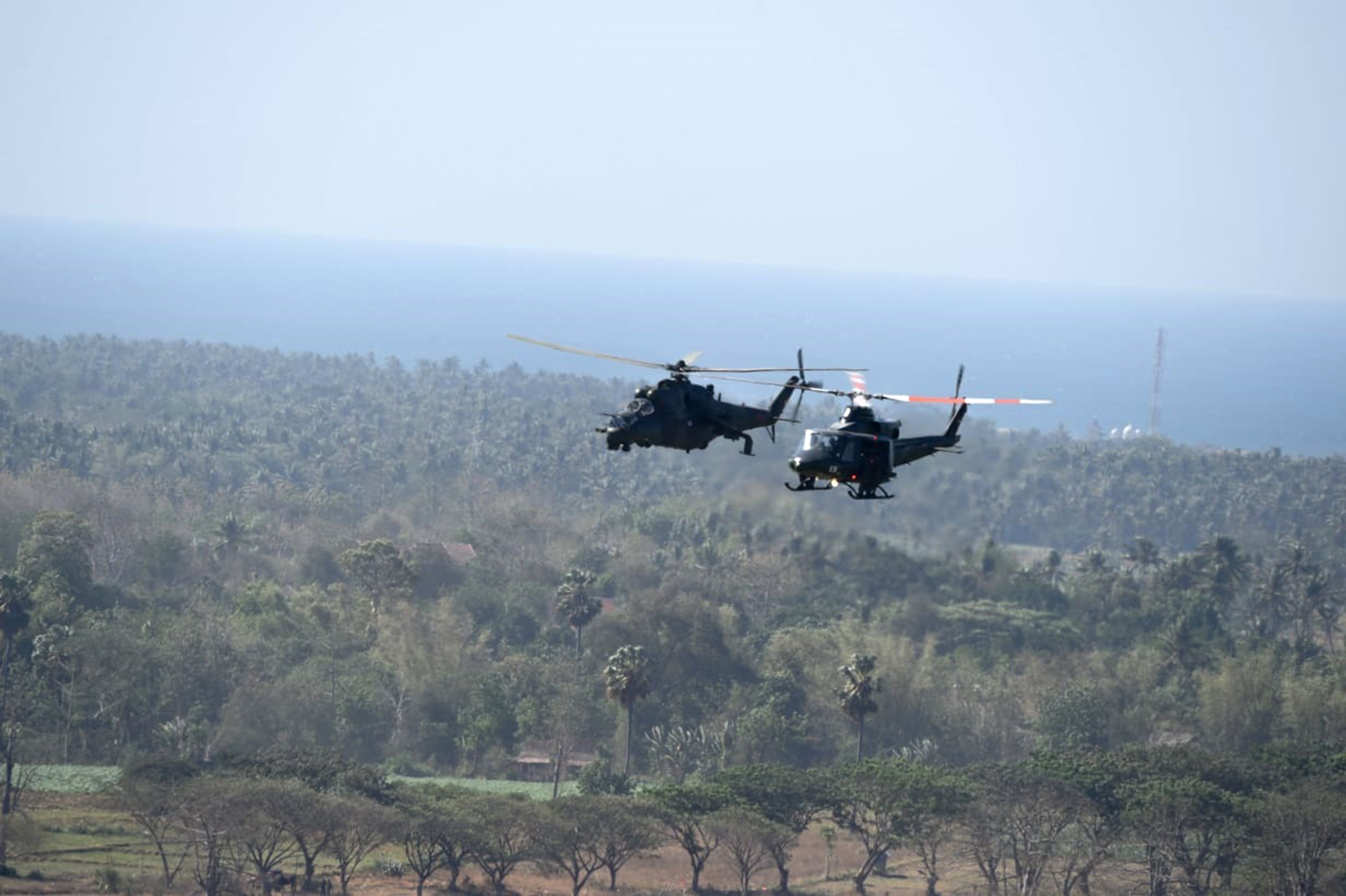 Halikopter serbu milik TNI AD