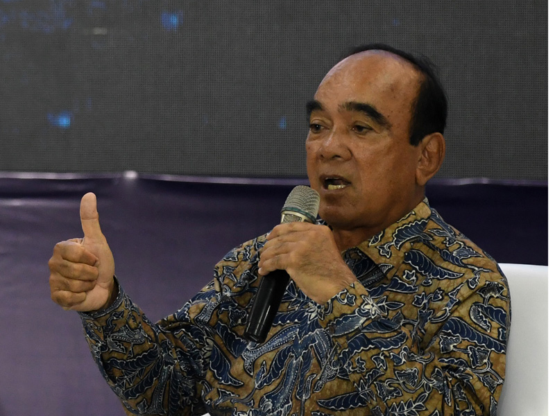 Ketua Dewan pertimbangan Partai NasDem Siswono Yudo Husodo