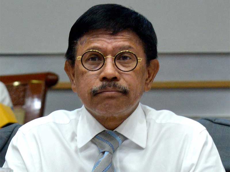 Menteri Komunikasi dan Informatika Johny G. Plate.