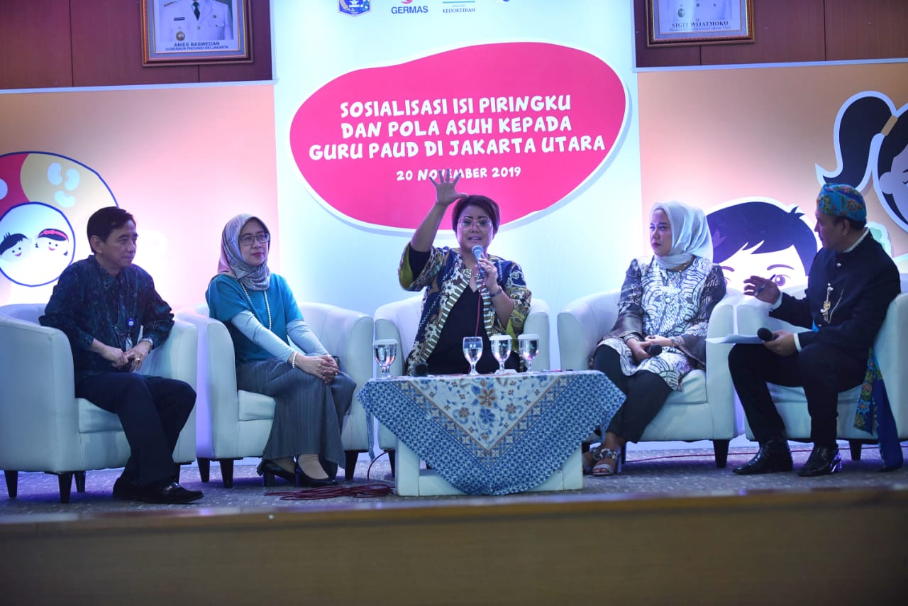 Kampanye Edukasi Isi Piringku 4-6 Tahun kepada guru Pendidikan Anak Usia Dini (PAUD),.