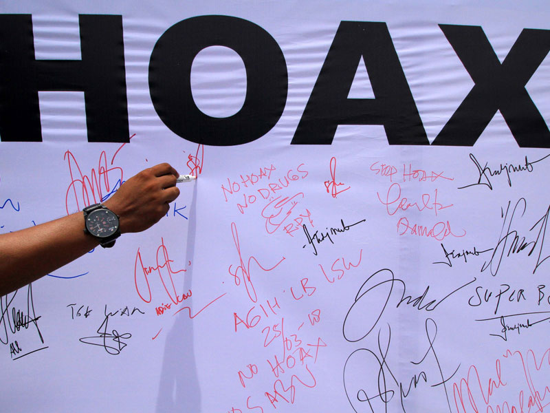 Ilustrasi Hoax