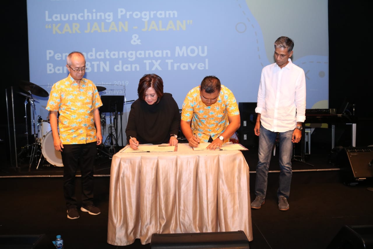 Kerja sama BTN dengan TX Travel