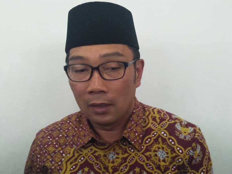 Gubernur Jawa Barat Ridwan Kamil.