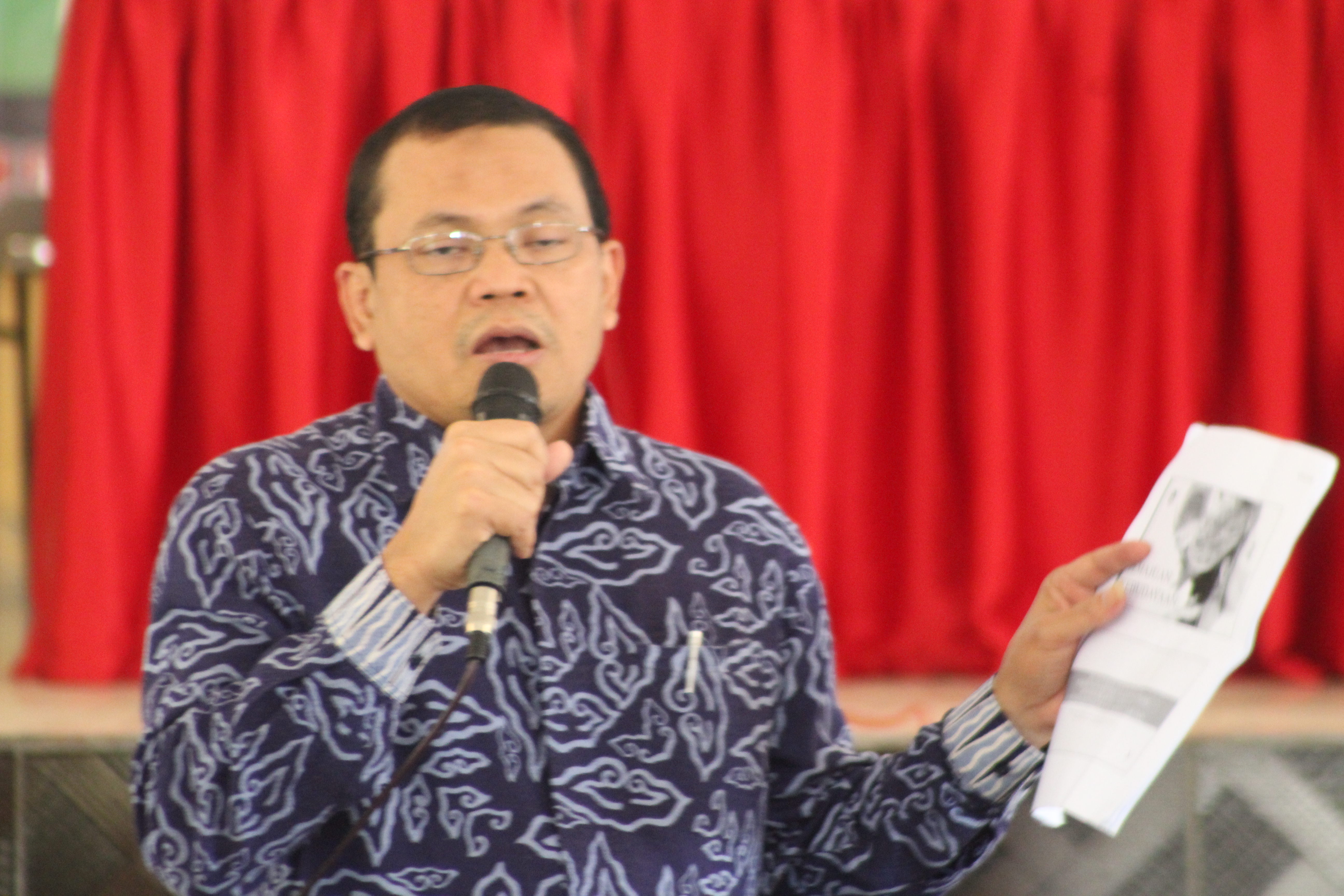 Sekum Masyarakat Sejarawan Indonesia Restu Gunawan