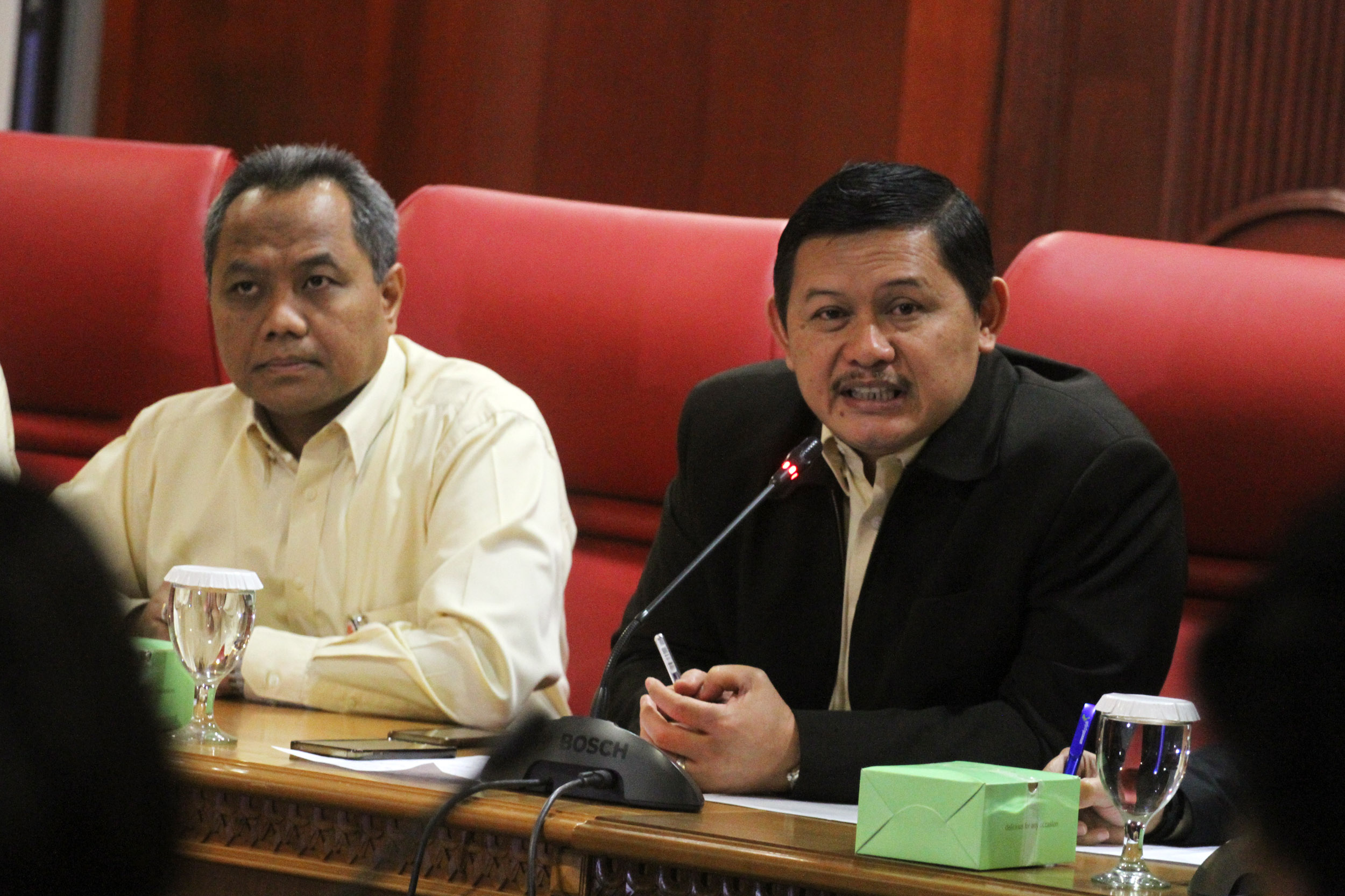 Tri Wahyudi Saleh (kiri)