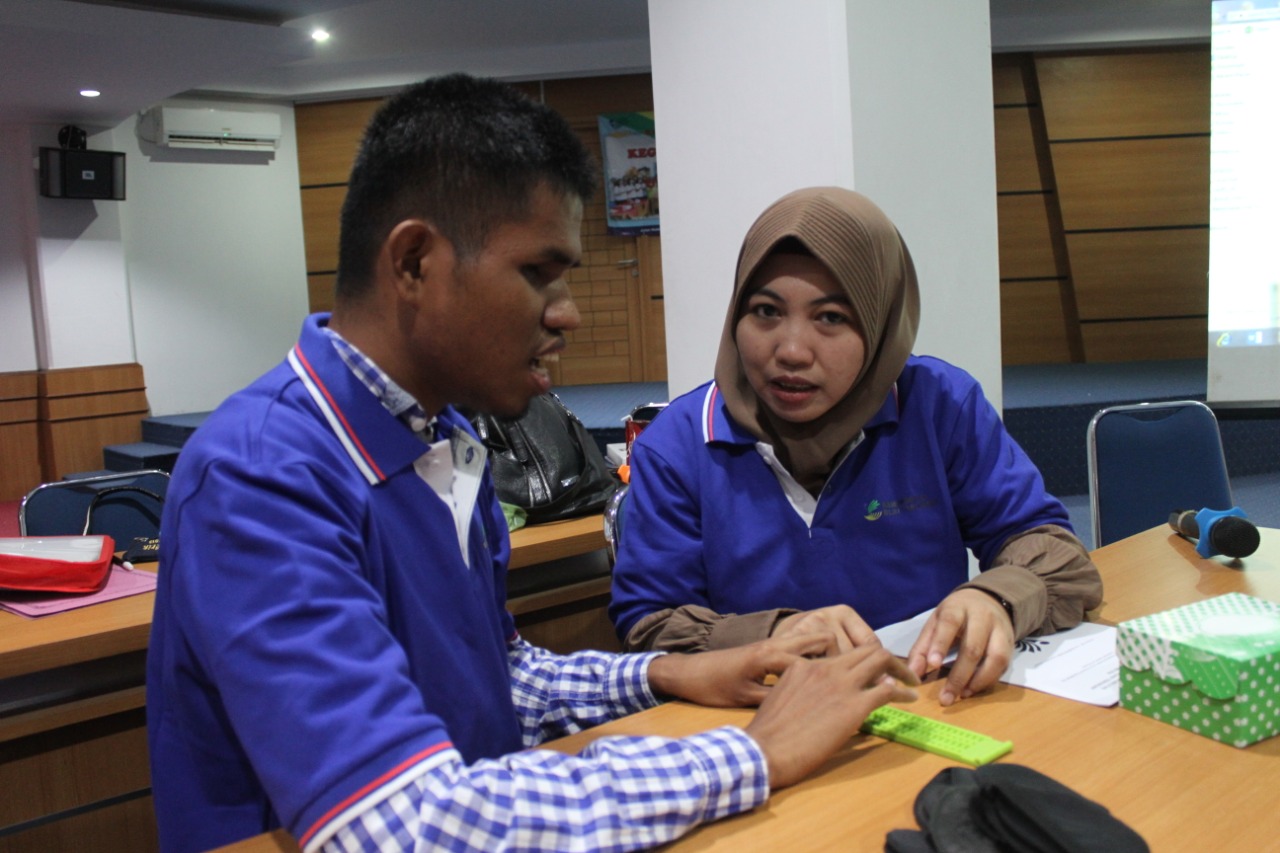 Braille Corner di Perpustakaan Unhas