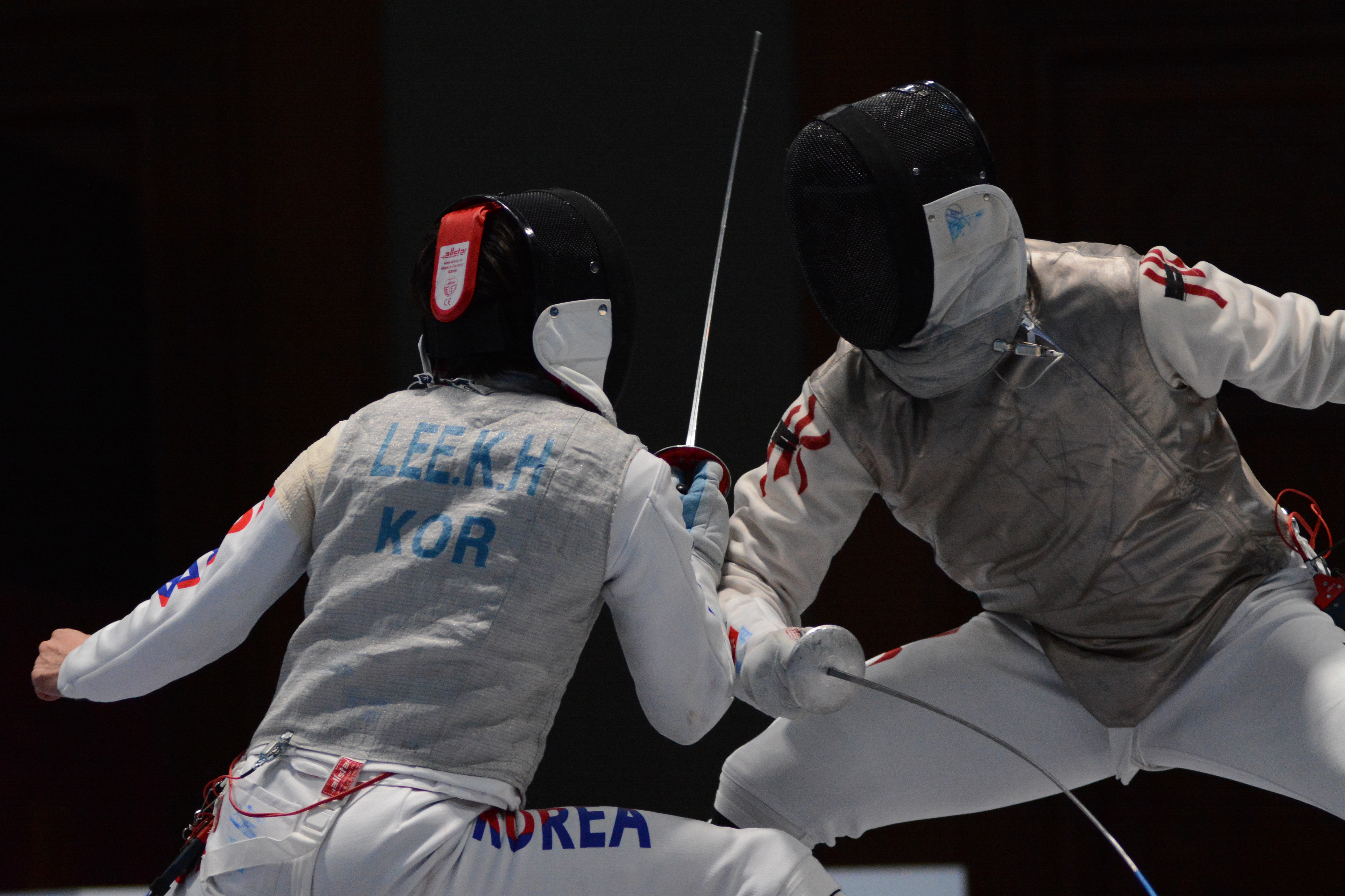 Laga anggar di Asian Games 2018