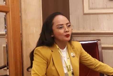 Anggota DPRD Kota Jayapura Ulrike Stephanie Tamara Latumahina.