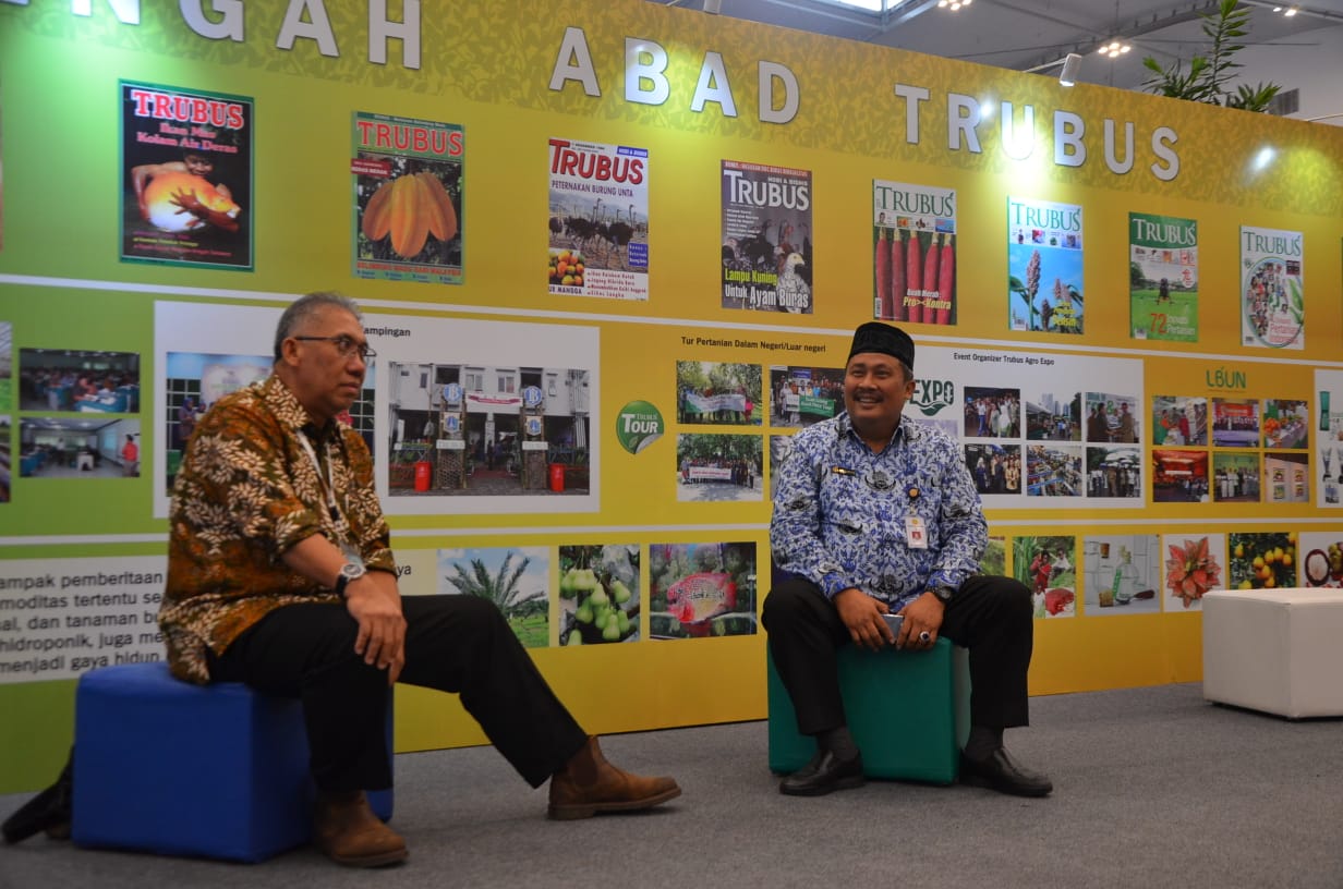 ubus Agro Expo 2019 digelar di Indonesia Convention Exhibition (ICE) BSD, Serpong, Tangerang Selatan.