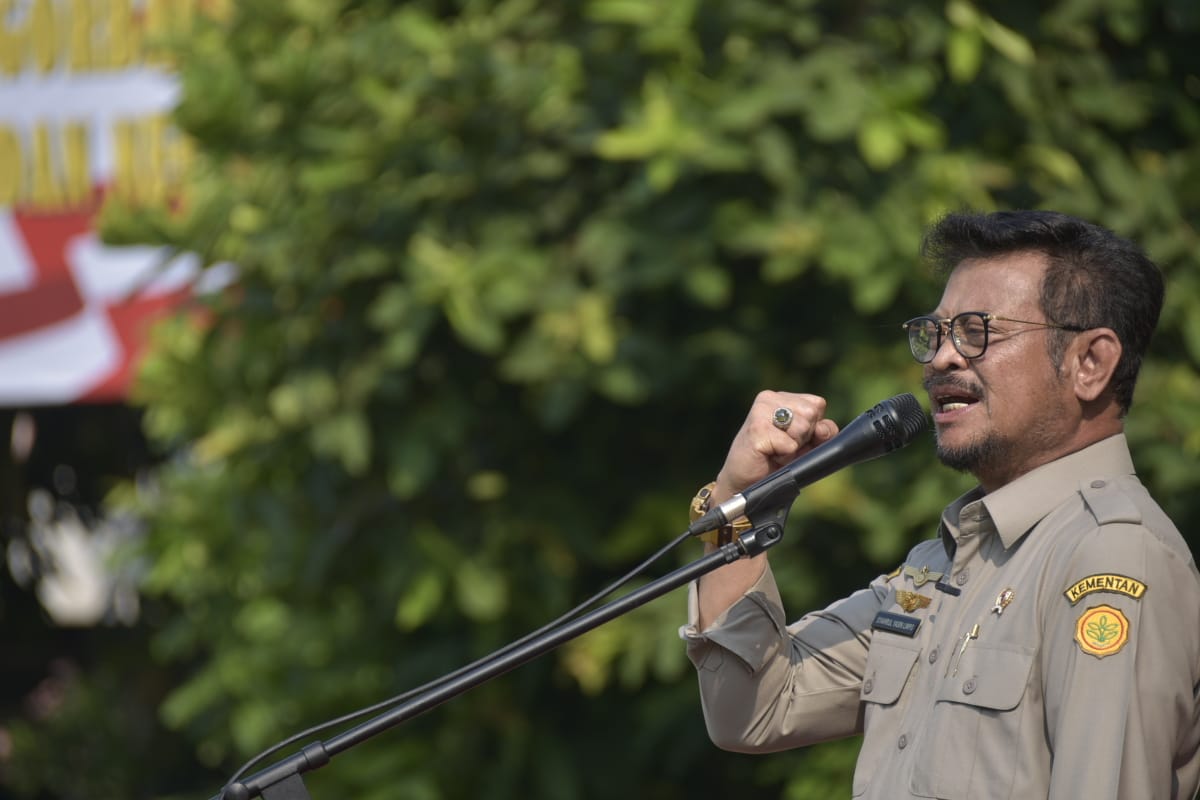 Menteri Pertanian Syahrul Yasin Limpo.