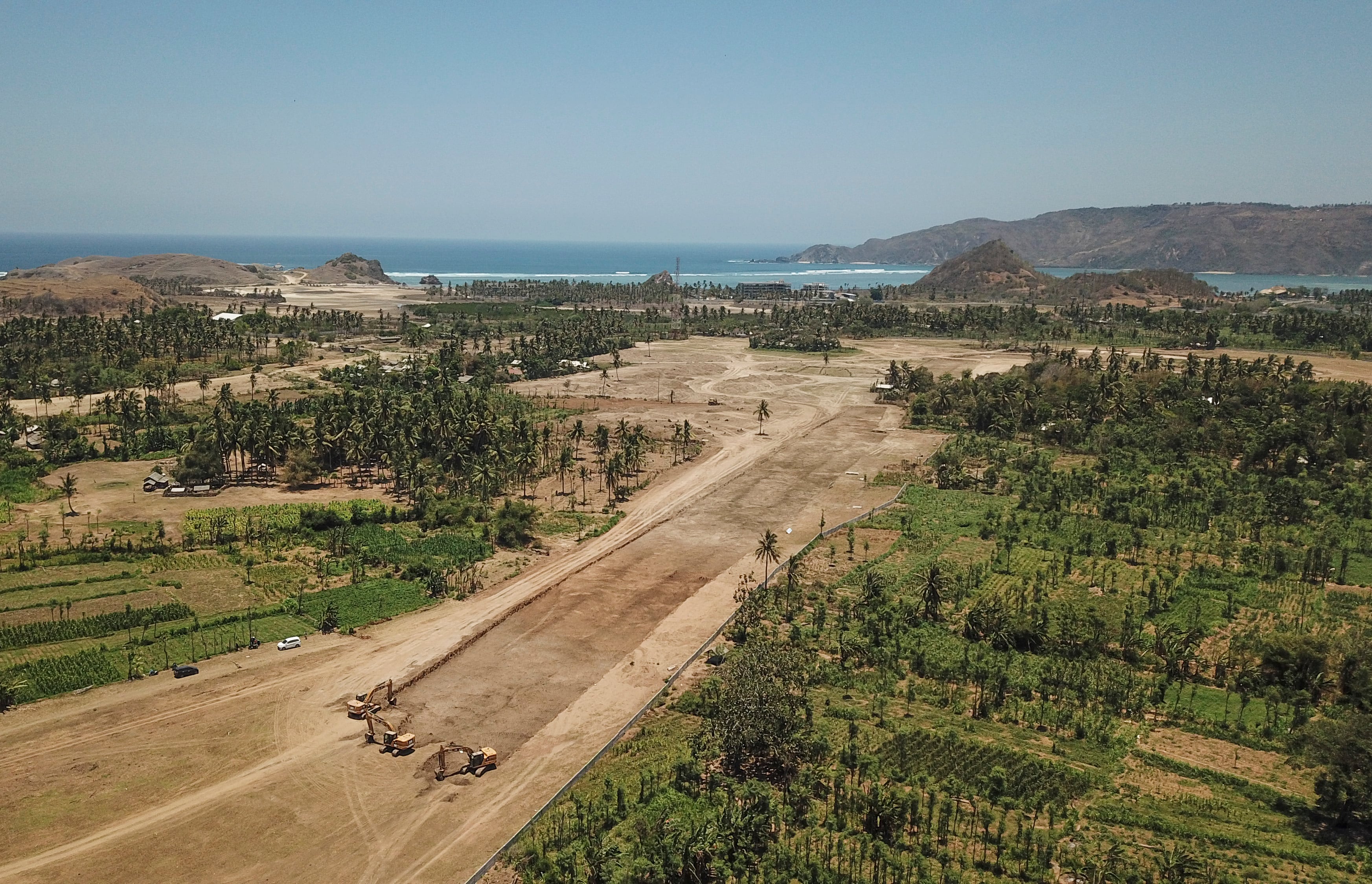 Pembangunan Sirkuit Mandalika untuk MotoGP 2021