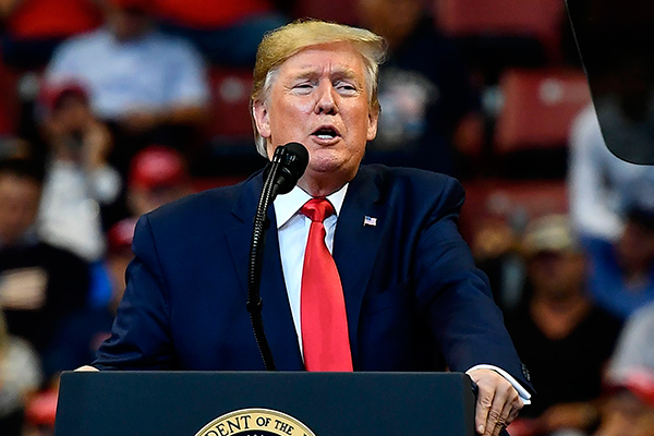 Presiden Amerika Serikat Donald Trump