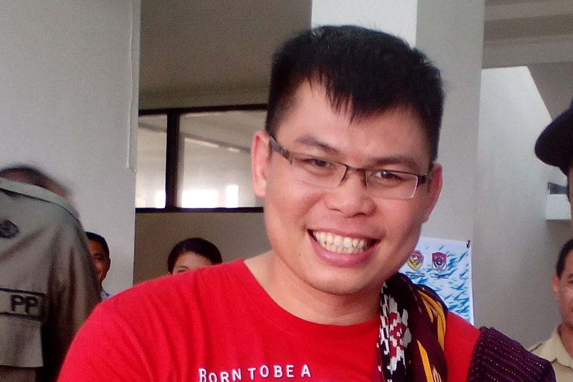  Mantan juara dunia versi badan tinju WBA, Chris John.