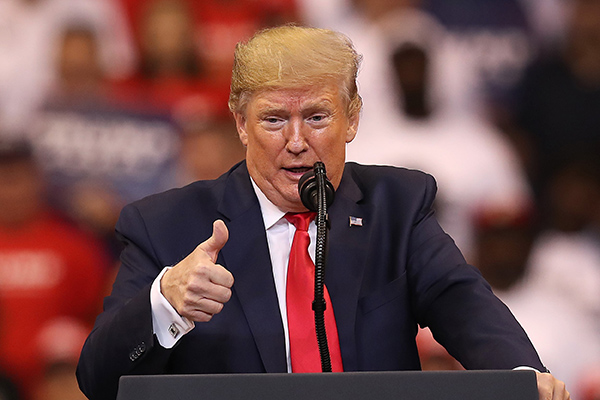 Presiden Amerika Serikat Donald Trump