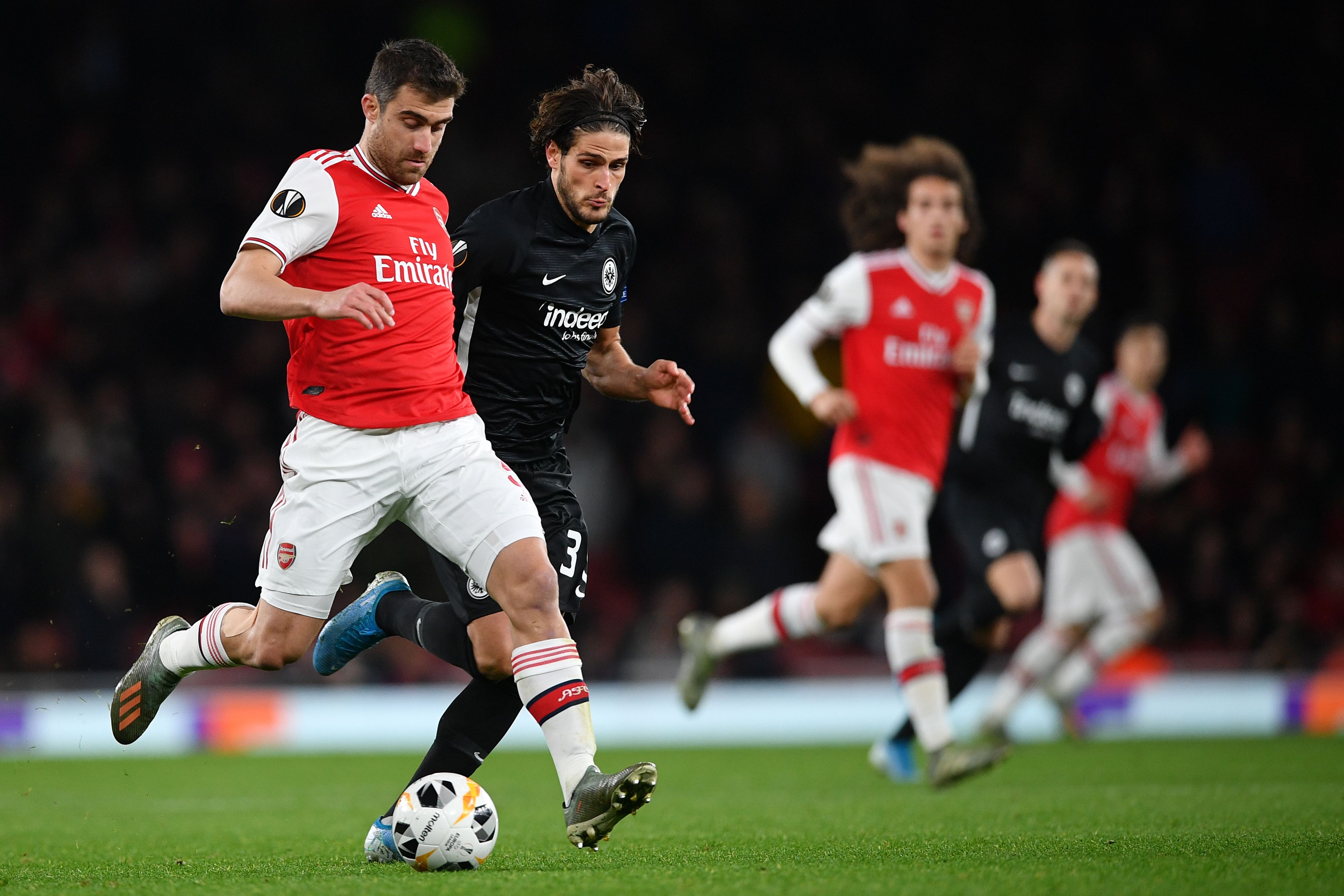 The Gunners Kalah di Kandang Sendiri dari Frankfurt