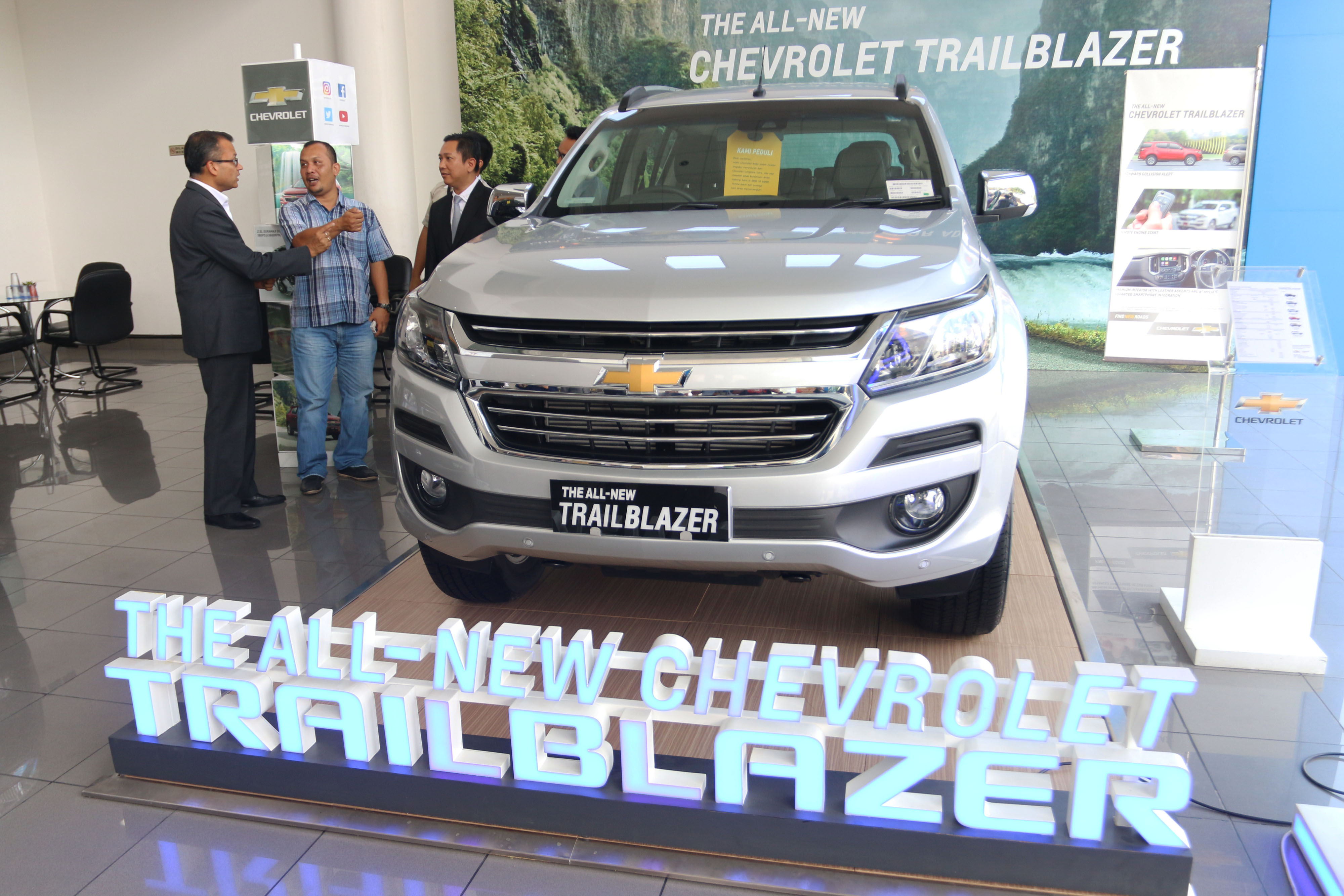 Chevrolet saat meluncurkan All New Trailblazers 2017 silam
