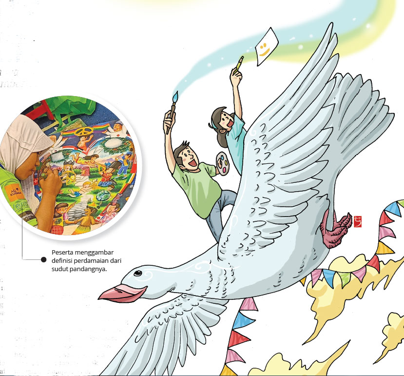 Merawat Perdamaian Melalui Lukisan