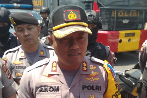 Kapolresta Ajun Komisaris Besar Pol Anom Karibianto