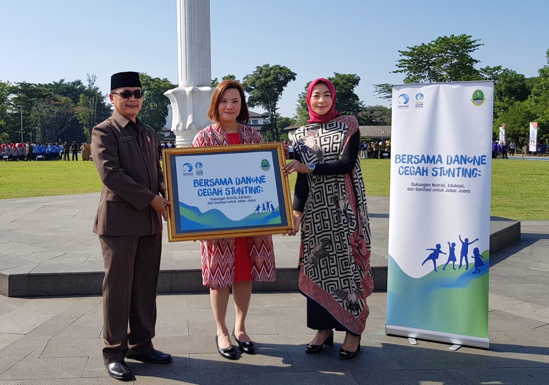 Pemda Jawa Barat dan Danone Indonesia kerja sama mengatasi stunting.  