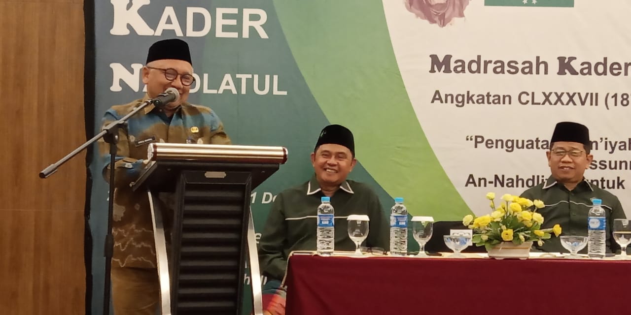 Pembukaan Madrasah Kader Nahdlatul Ulama (MKNU) Ikatan Sarjana Nahdlatul Ulama (ISNU) Kalsel dan Pelantikan Pengurus ISNU Kalsel. 