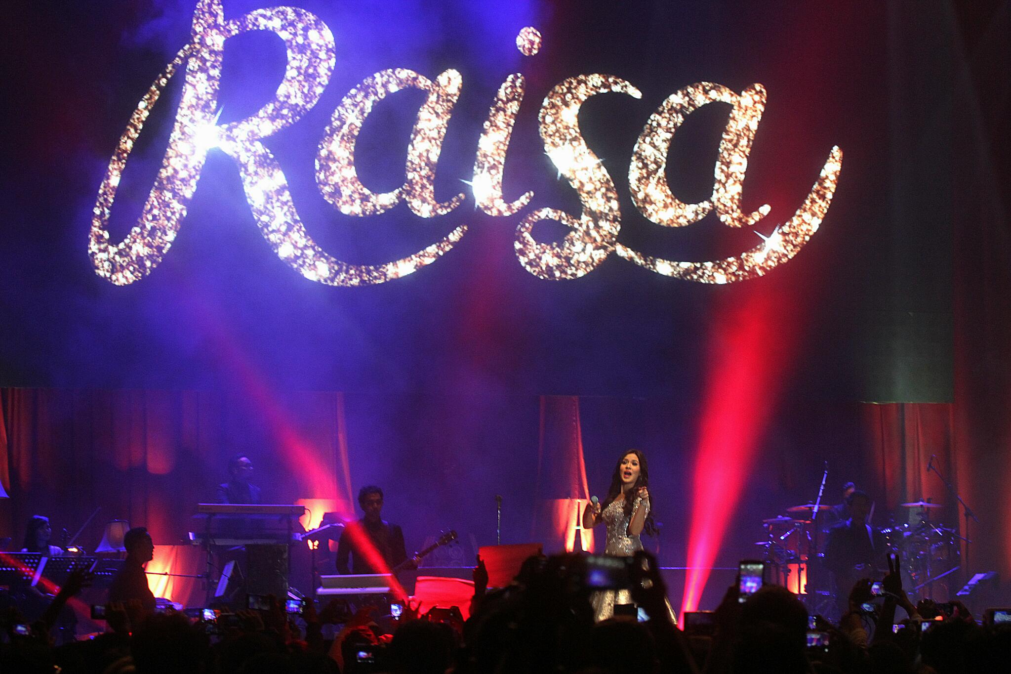 Pada 2015, Raisa menghelat konser 