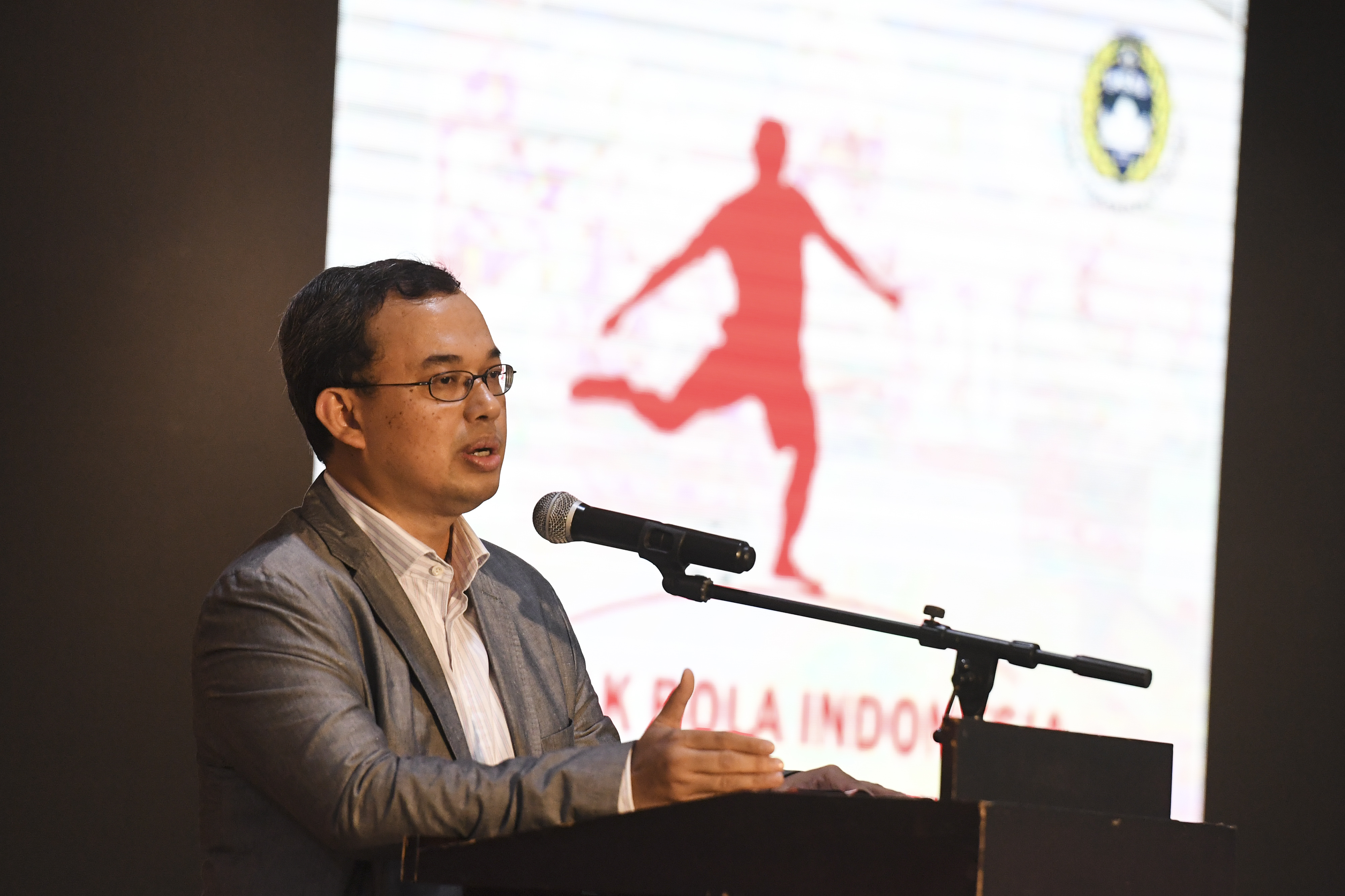 Calon Ketua Umum PSSI Periode 2019-2023 Vijaya Fitriyasa