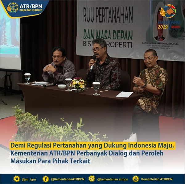 Percepat RUU Pertanahan Dialog Diperbanyak