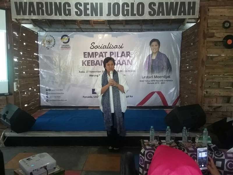 Wakil Ketua MPR dari Fraksi Partai NasDem Lestari Moerdijat.