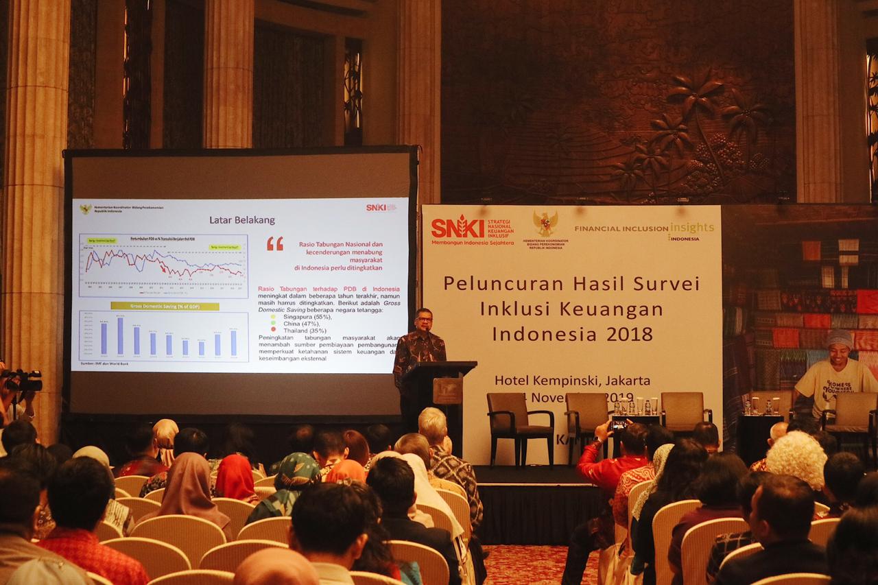 Peluncuran Survi Nasional Keuangan Inklusif 