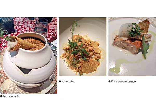 Meski terlihat manis, rasa berbeda akan Anda temukan. Anda akan merasakan olahan kacang kedelai, tepatnya tempe bacem.