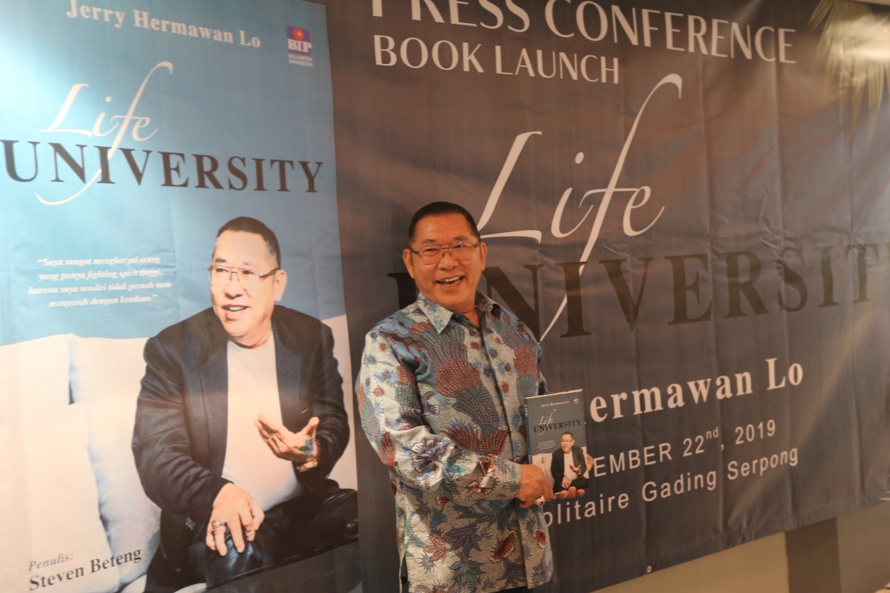 Peluncuran buku biografi Jerry Hermawan Lo