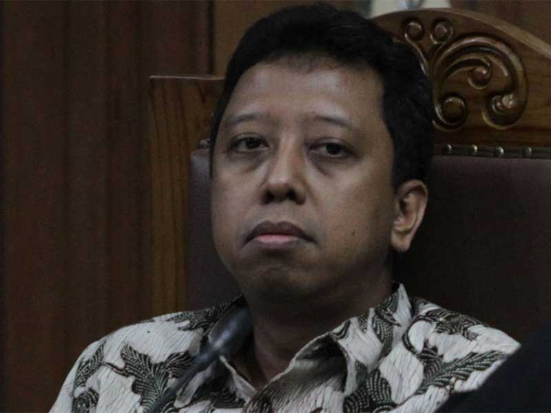 Terdakwa dugaan suap jual beli jabatan di lingkungan Kementerian Agama, Romahurmuziy.