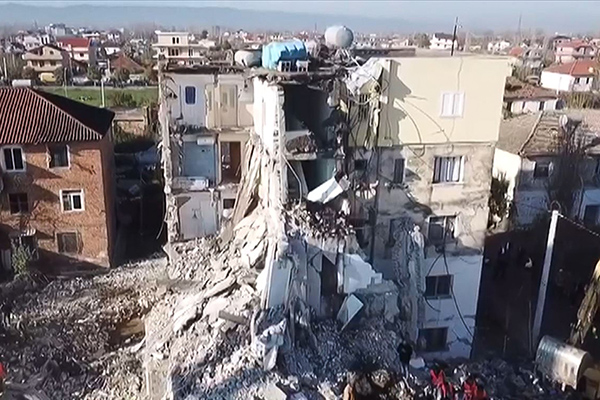 Gempa Dahsyat Guncang Albania