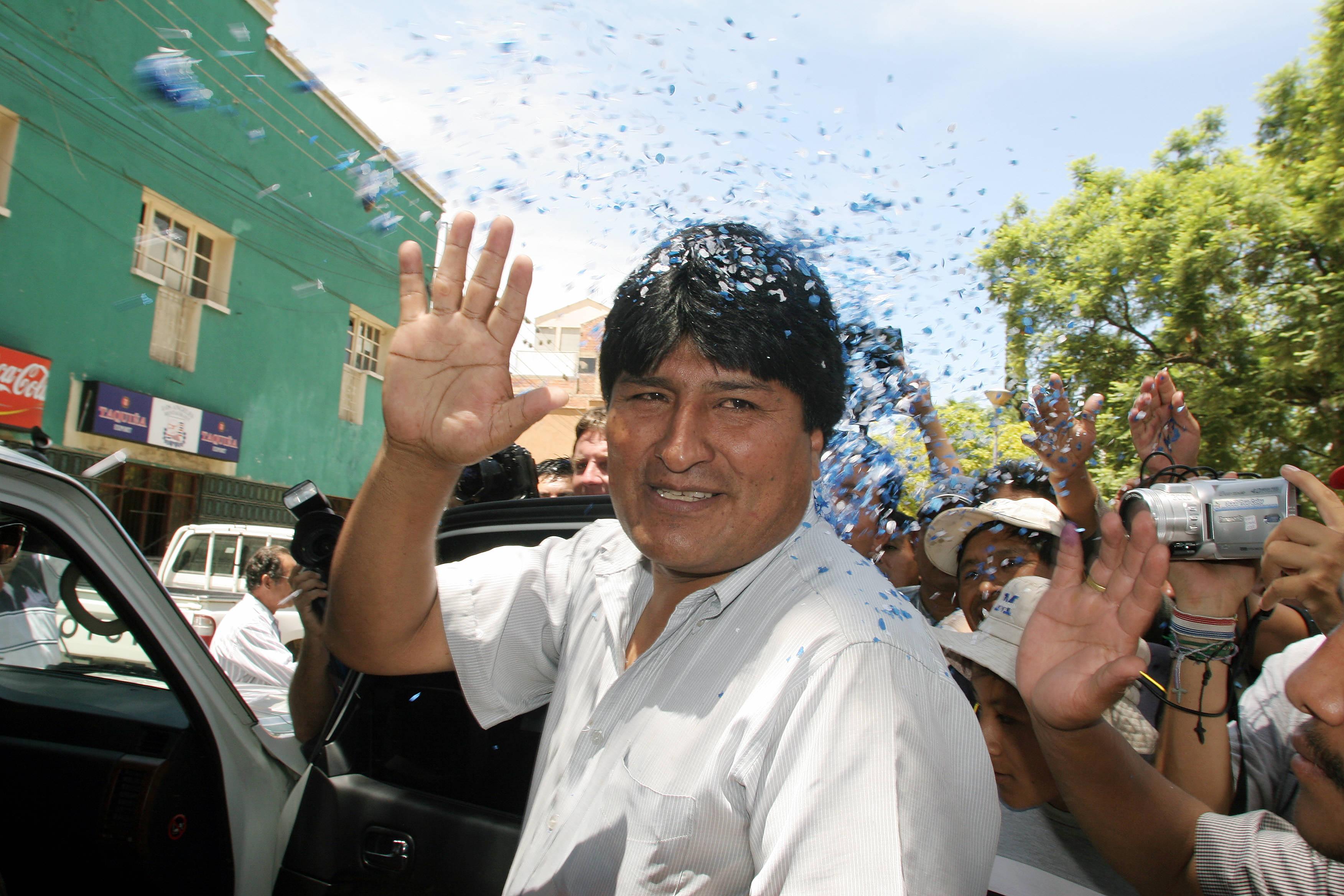 Mantan Presiden Bolivia Evo Morales