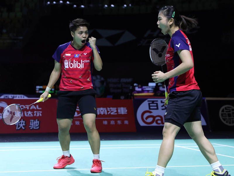 Ganda putri Greysia Polii/Apriyani Rahayu