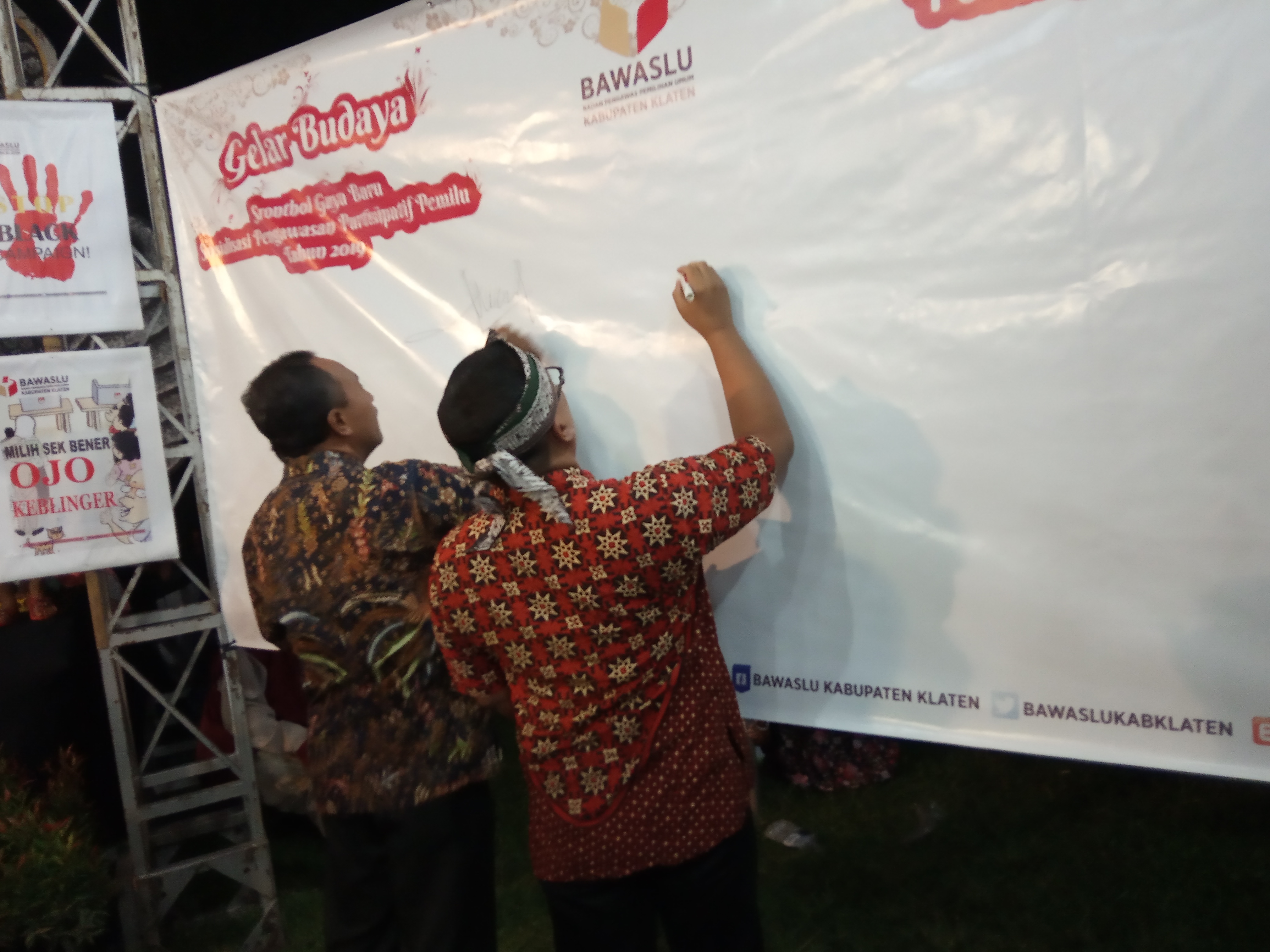 Deklarasi tolak praktik politik uang