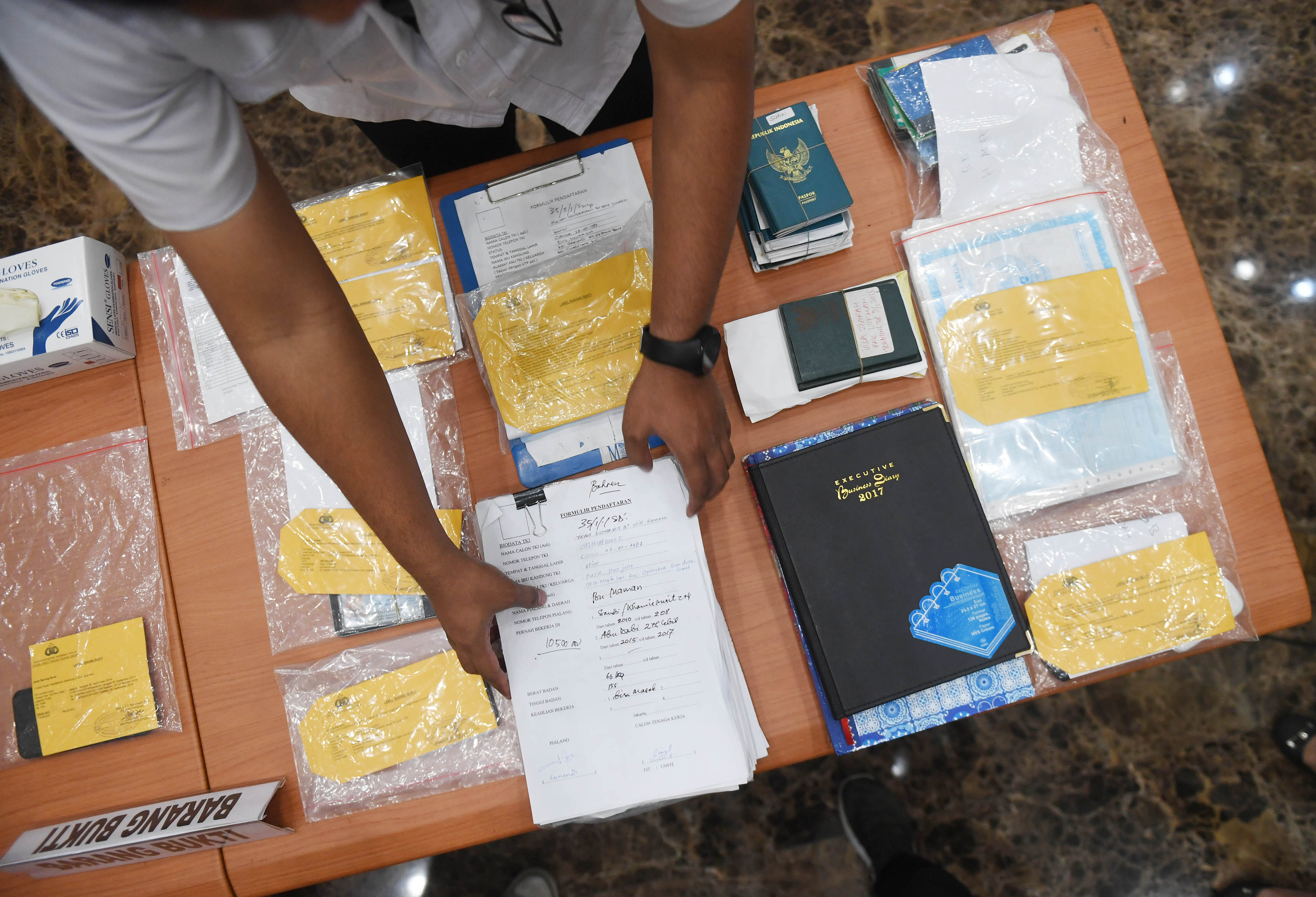 PENGUNGKAPAN KASUS PERDAGANGAN ORANG